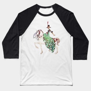 Art Nouveau Princess on Horse by Kay Nielsen Baseball T-Shirt